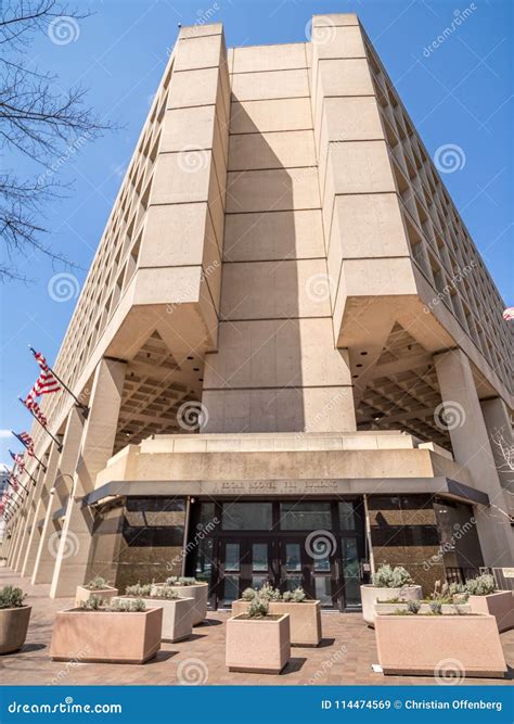 J. Edgar Hoover FBI Building on Pennsylvania Avenue, Washington DC, United States Editorial ...