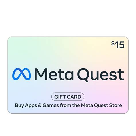 Meta Quest Gift Card 15 - [Digital] - Walmart.com