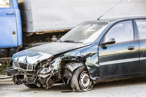 Accident stock photo. Image of bumper, accident, road - 53050406