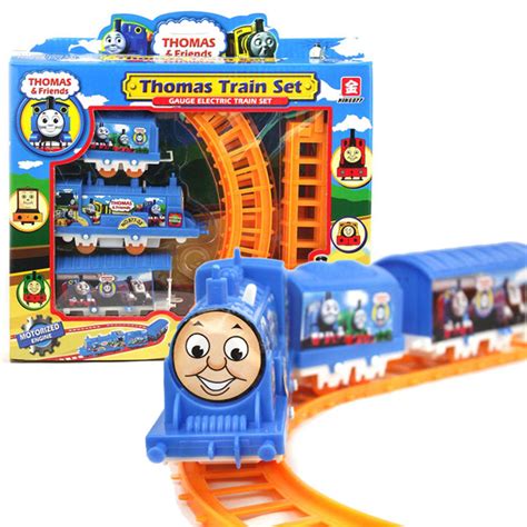 Cute Thomas the Tank Engine Electric Train Track Set Kids Baby Boy Girl ...