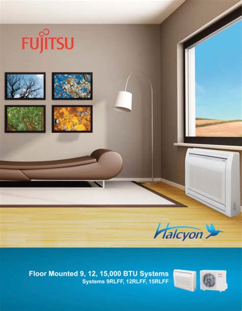 Fujitsu’s new Floor-Mounted Heat Pump Literature | phcppros