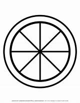 Coloring Pages Wheel sketch template