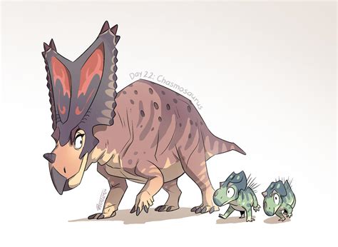 22. Chasmosaurus by Twarda8 on DeviantArt