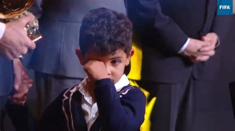 Cristiano Ronaldo Cries At Ballon d'Or Speech [VIDEO] - Business Insider