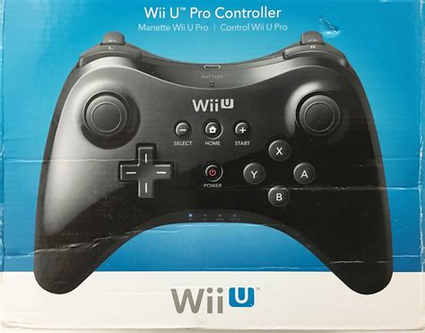 New! Official Nintendo Wii U Pro Controller Black OEM Wireless (WUP A ...