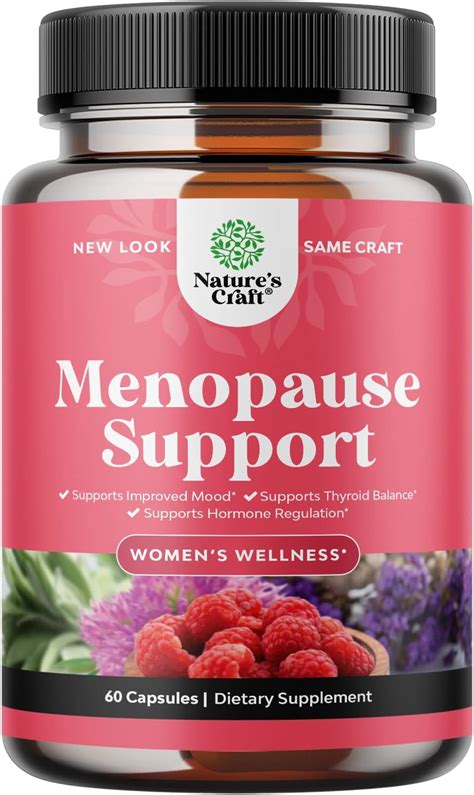 Natural Menopause Supplements for Women - Perfect for Hormonal Balance ...