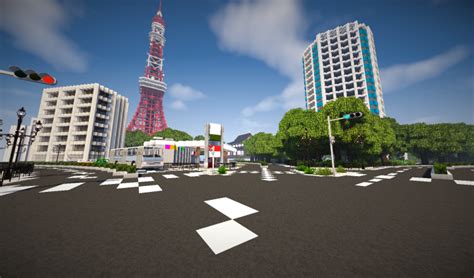 Tokyo Tower - (東京タワー) - Revamp Minecraft Map