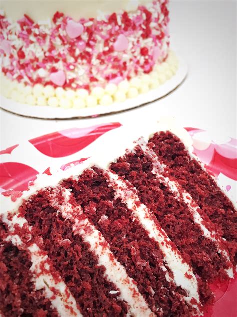 Red Velvet Cake with White Chocolate Frosting - Cake by Courtney