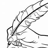 Quill Coloring Pages sketch template