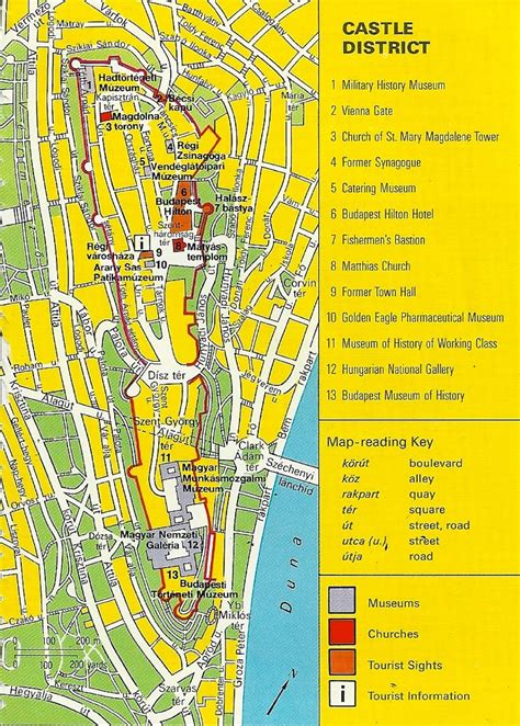 Map of Budapest, 1982 | This map of the Castle District of B… | Flickr