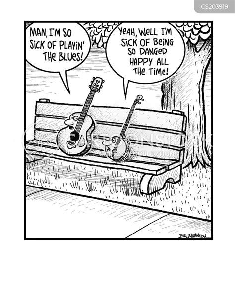 Blues Music Cartoons and Comics - funny pictures from CartoonStock