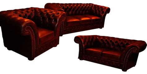 Chesterfield Sofa Couch Polster Sofagarnitur 3+2+1 Klassische Sitz ...