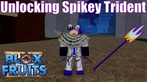 I Unlocked the Spikey Trident in Blox Fruits - YouTube