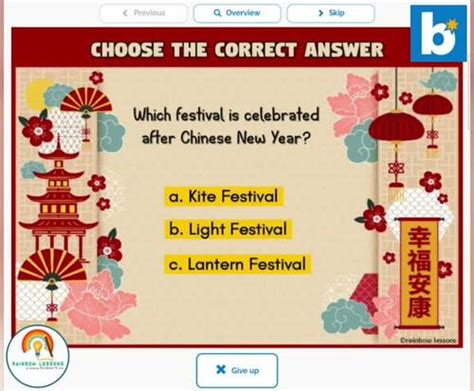 Chinese New Year Trivia | Chinese New Year 2023 Quiz Game | Lunar New Year Quiz