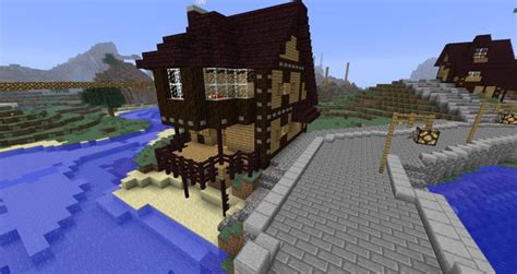 minecraft fisherman house - Google Search | Minecraft, Building, House