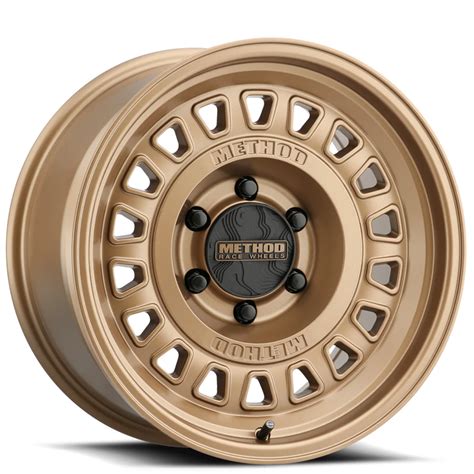 18" Method Wheels 320 Bronze Off-Road Rims #MD138-2