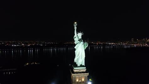 Statue of liberty at night Footage #page 2 | Stock Clips