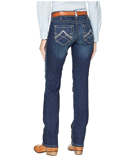 Ariat - Ariat R.E.A.L. Straight Icon Jeans Ocean - Walmart.com ...