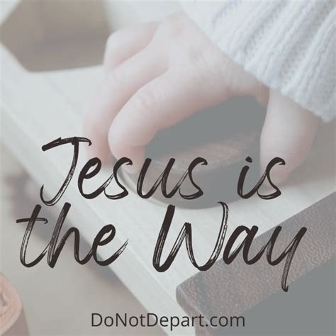 Jesus is the way – Artofit