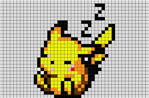 100+ Cute pikachu pixel art Perfect for any Pokemon fan