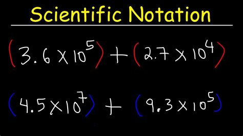 Multiplying Scientific Notation Worksheet