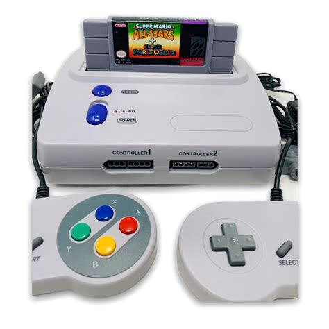 Buy Super Nintendo Console Game Player - SNES Game Console for Sale.