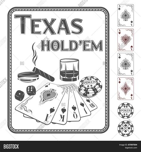 Texas Hold'em Poker. Vector & Photo (Free Trial) | Bigstock