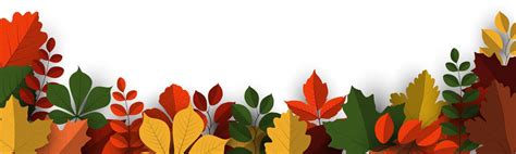 Autumn banner background with autumn leaves 5532350 Vector Art at Vecteezy