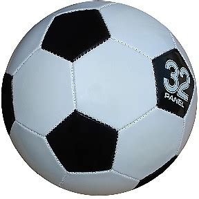 Size 3 Kids 32 Panels Sewn Soccer ball