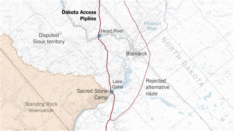 The Conflicts Along 1,172 Miles of the Dakota Access Pipeline - The New ...