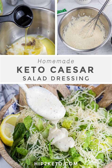 Best Homemade Keto Caesar Dressing | Low Carb Recipe