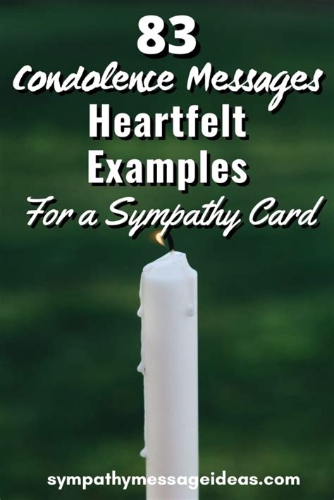 120+ Condolence Messages for Expressing your Sympathy - Sympathy Message Ideas