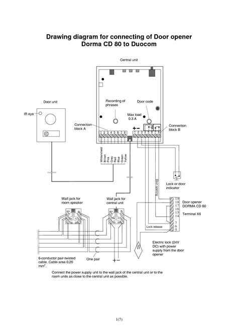 Garage Door Opener Electrical Diagram