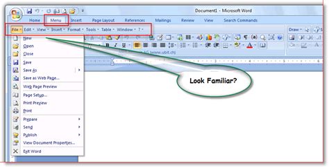 How-To Enable / Add Legacy File Menus in Office 2007