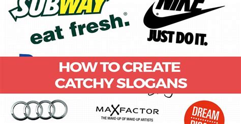 How to Create Catchy Slogans and Taglines | Catchy slogans, Slogan, How to memorize things