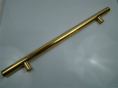 Polished Brass Handrail 32" x 1.375"