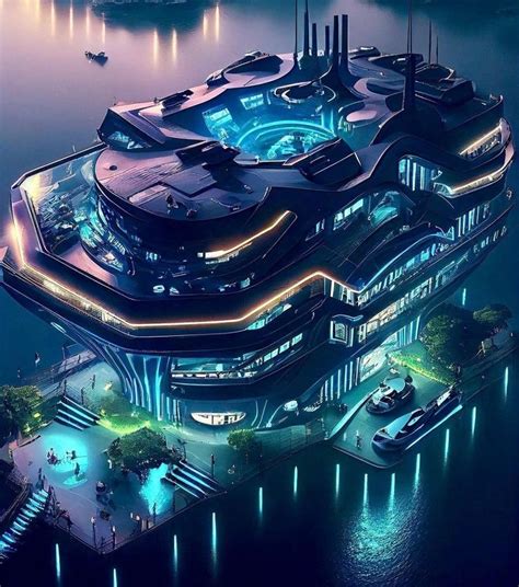 Pin by Phan Burapha on การออกแบบสถาปัตย์ | Futuristic architecture, Sci ...