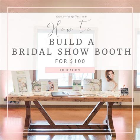 Simple Photography Bridal Show Booth DIY for $100 | Backdrop ...