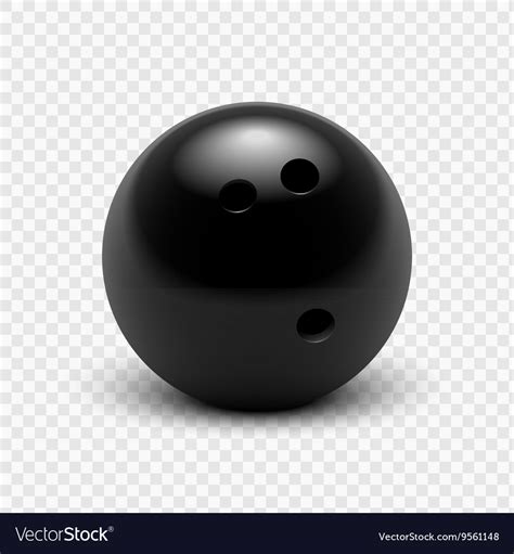 Bowling ball Royalty Free Vector Image - VectorStock