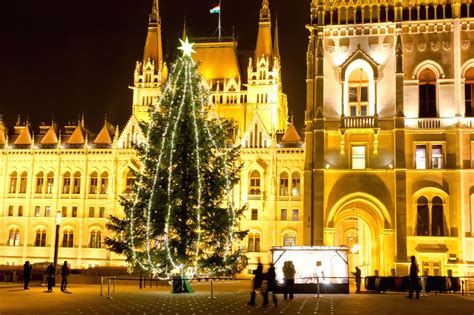 Budapest (Hungary): Christmas tree