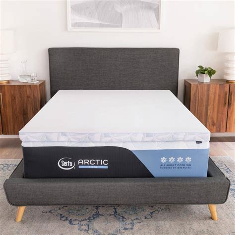 Serta Arctic 30x Cooling 3 in. Memory Foam California King Mattress ...