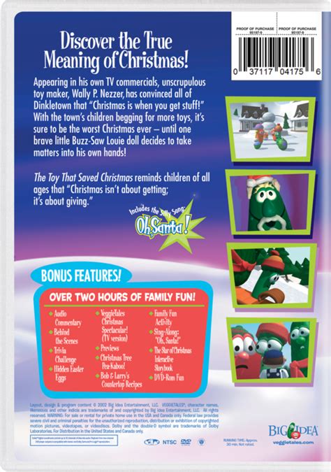 VeggieTales: The Toy That Saved Christmas | Own & Watch VeggieTales: The Toy That Saved ...