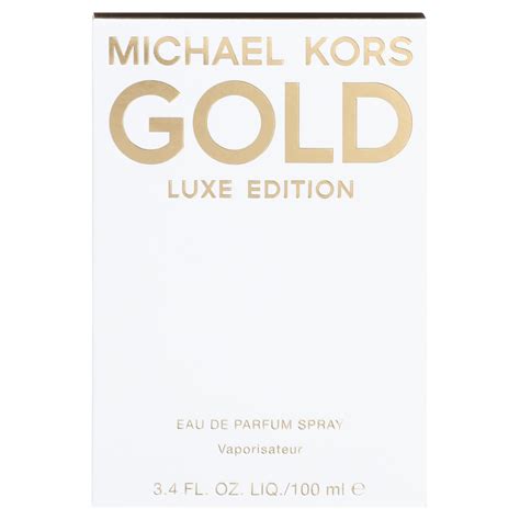 Michael Kors Gold Luxe Edition Eau de Parfum, Perfume for Women, 3.4 oz ...