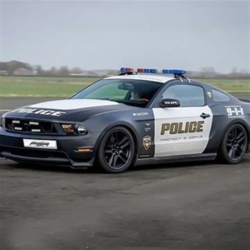 American Police Car Ford