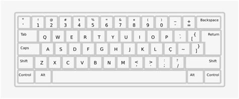 Download High Quality keyboard clipart black and white Transparent PNG ...