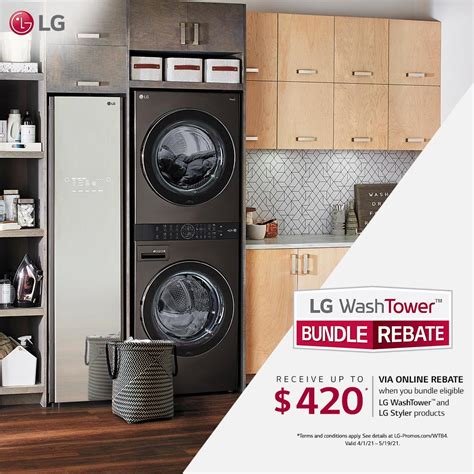 Stackable Lg Tower Washer And Dryer / Matching electric dryer (model #).