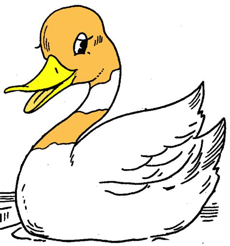 Mummy Duck Clipart Black And White - ClipArt Best