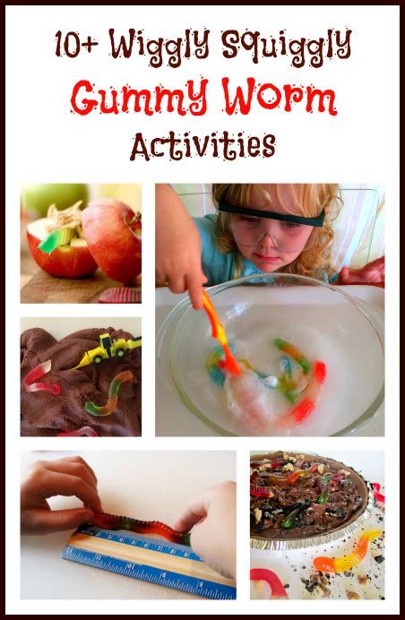 10+ Squiggly Wiggly Gummy Worm Activities + Love to Learn Linky - Left ...