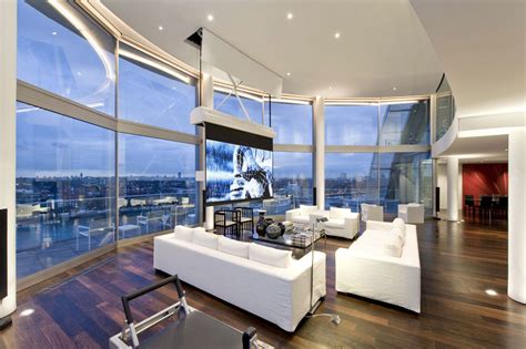 Thames Riverside Luxury Penthouse Apartment | iDesignArch | Interior Design, Architecture ...