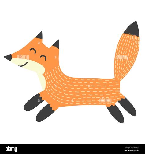 Cartoon Fox Running High Resolution Stock Photography and Images - Alamy